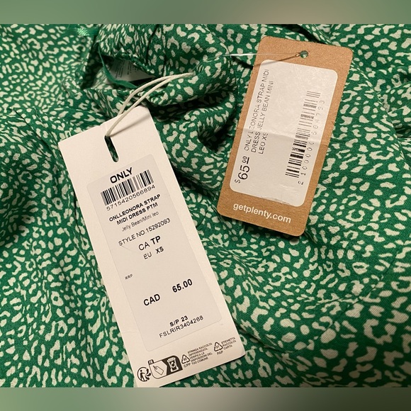 New With Tags Midi Dress Size XS - Picture 7 of 7